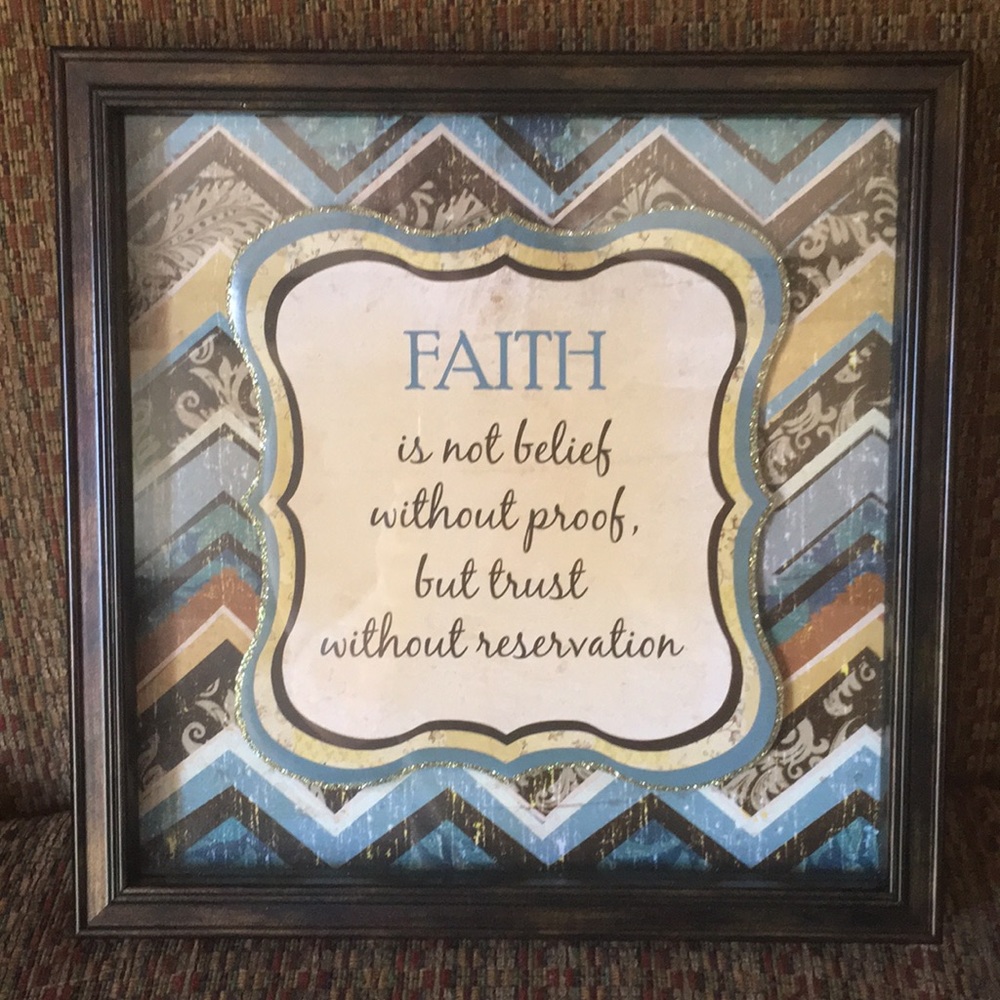 Faith frame
